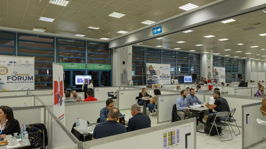 Σημαντικές Β2Β συναντήσεις στο 3o ΠΑΓΚΡΗΤΙΟ FORUM ΠΡΟΩΘΗΣΗΣ ΚΡΗΤΙΚΩΝ ΠΡΟΪΟΝΤΩΝ  ΣΕ ΞΕΝΟΔΟΧΕΙΑ & ΔΙΚΤΥΑ ΔΙΑΝΟΜΗΣ
