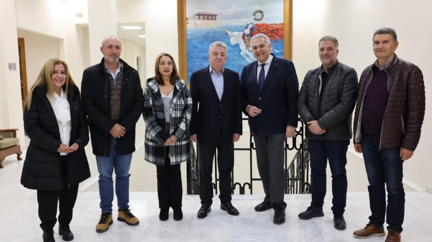 Στον Περιφερειάρχη Κρήτης η νέα Διοικητική Επιτροπή του Επιμελητηρίου Ηρακλείου