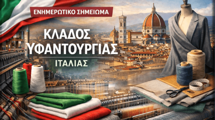 ΙΤΑΛΙΑ: Επισκόπηση του κλάδου υφαντουργίας και της έκθεσης Milano Unica