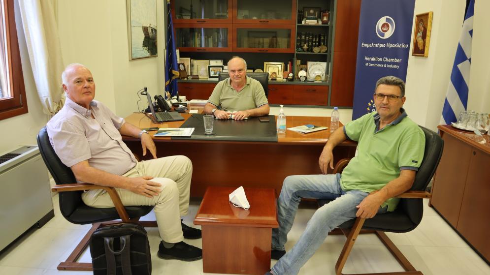 Συνάντηση με τον νέο Πρόεδρο του ΣΕΒΠΗ