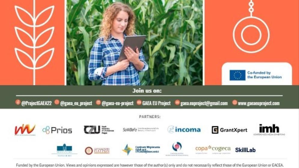 Έργο GAEA: Καινοτόμα Ψηφιακά Εργαλεία για την Ενδυνάμωση της Ενασχόλησης των Γυναικών με τον Αγροτικό Τομέα