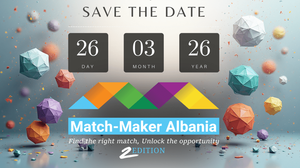 ΑΛΒΑΝΙΑ: Match-Maker 2 – Ευκαιρίες δικτύωσης τον Μάρτιο του 2026